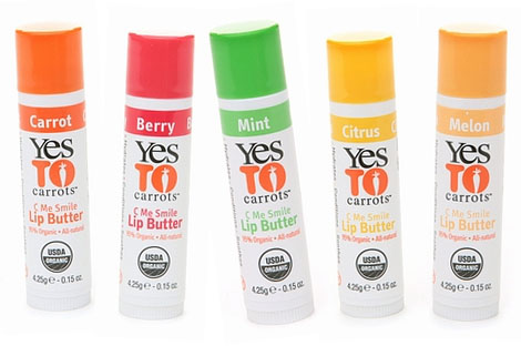 Green Behavior: 95% Organic Lip Balm - Yes to Carrots Lip Butter